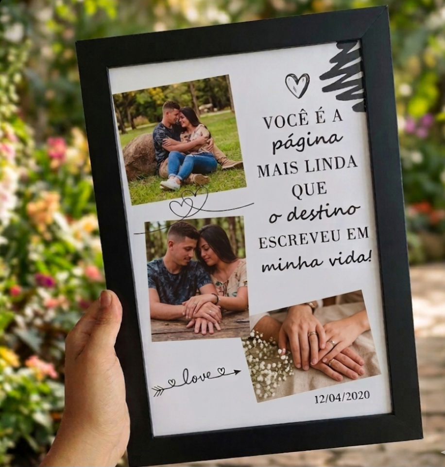 Quadro Casal Personalizado