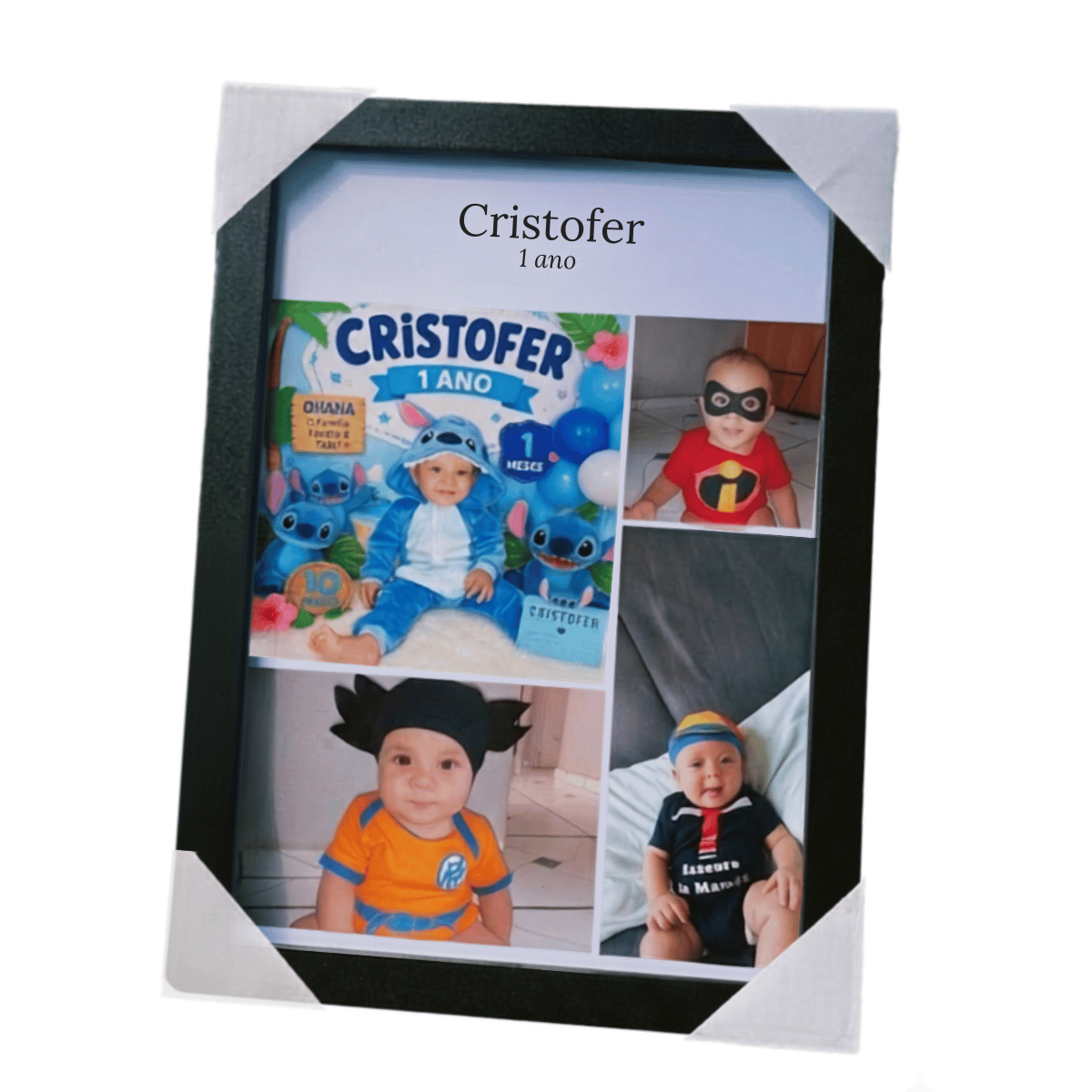 Quadro Personalizado C/ 4 Fotos